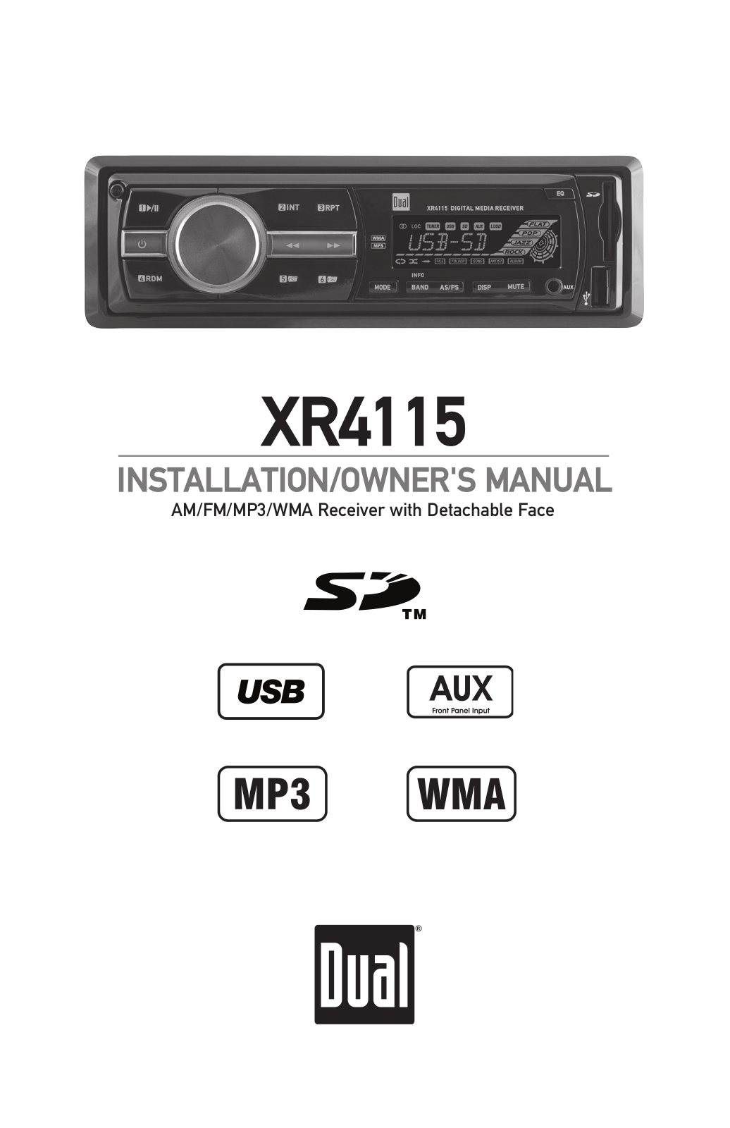 Dual XR4115 User Manual