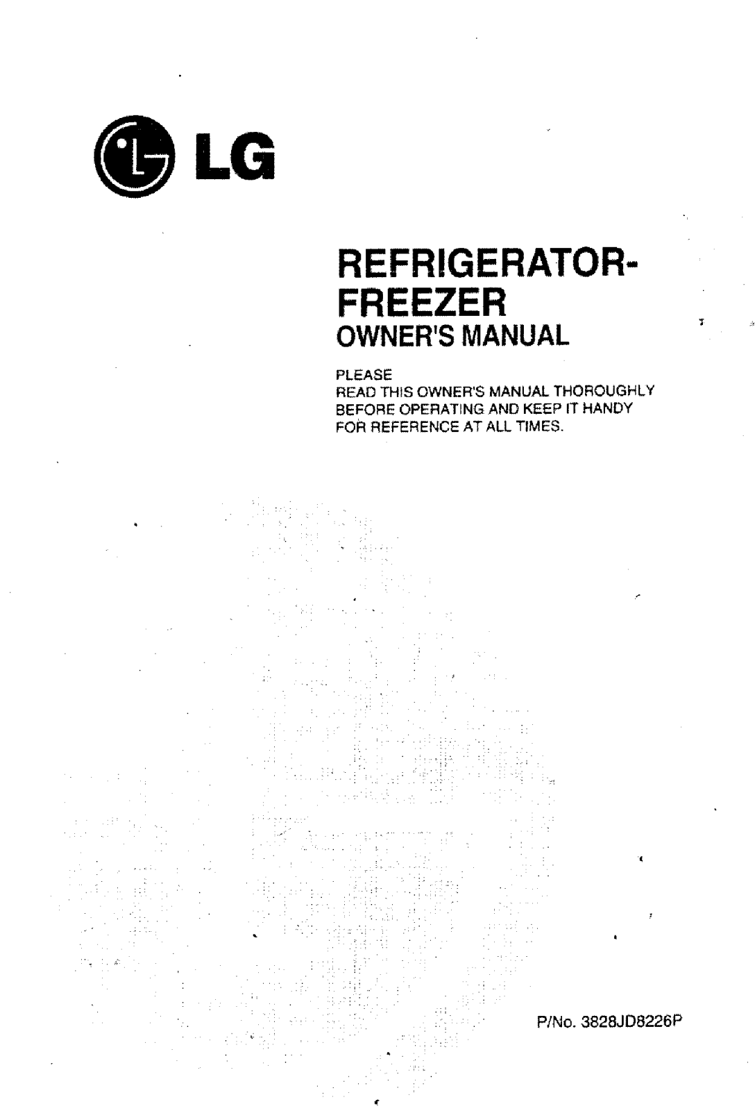 LG GR-T502ZV User Manual