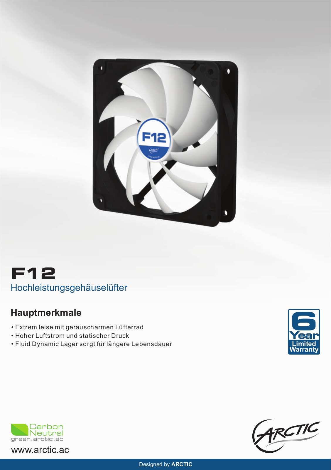 Arctic F12 User Manual - ManualMachine.com