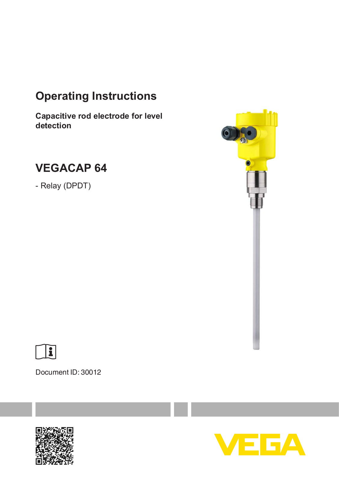 VEGA CAP64 User Manual