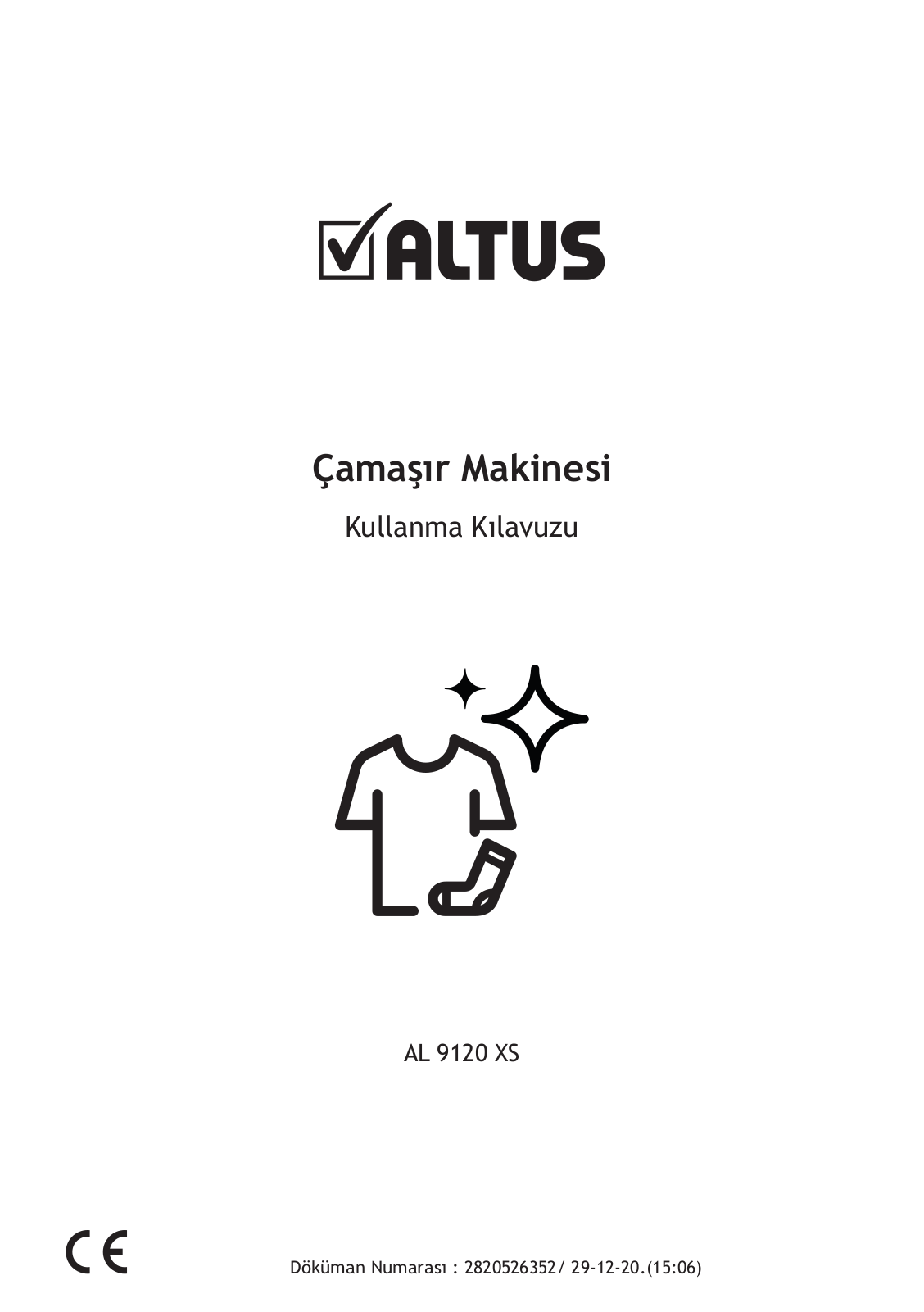 Altus AL 9120 XS User manual