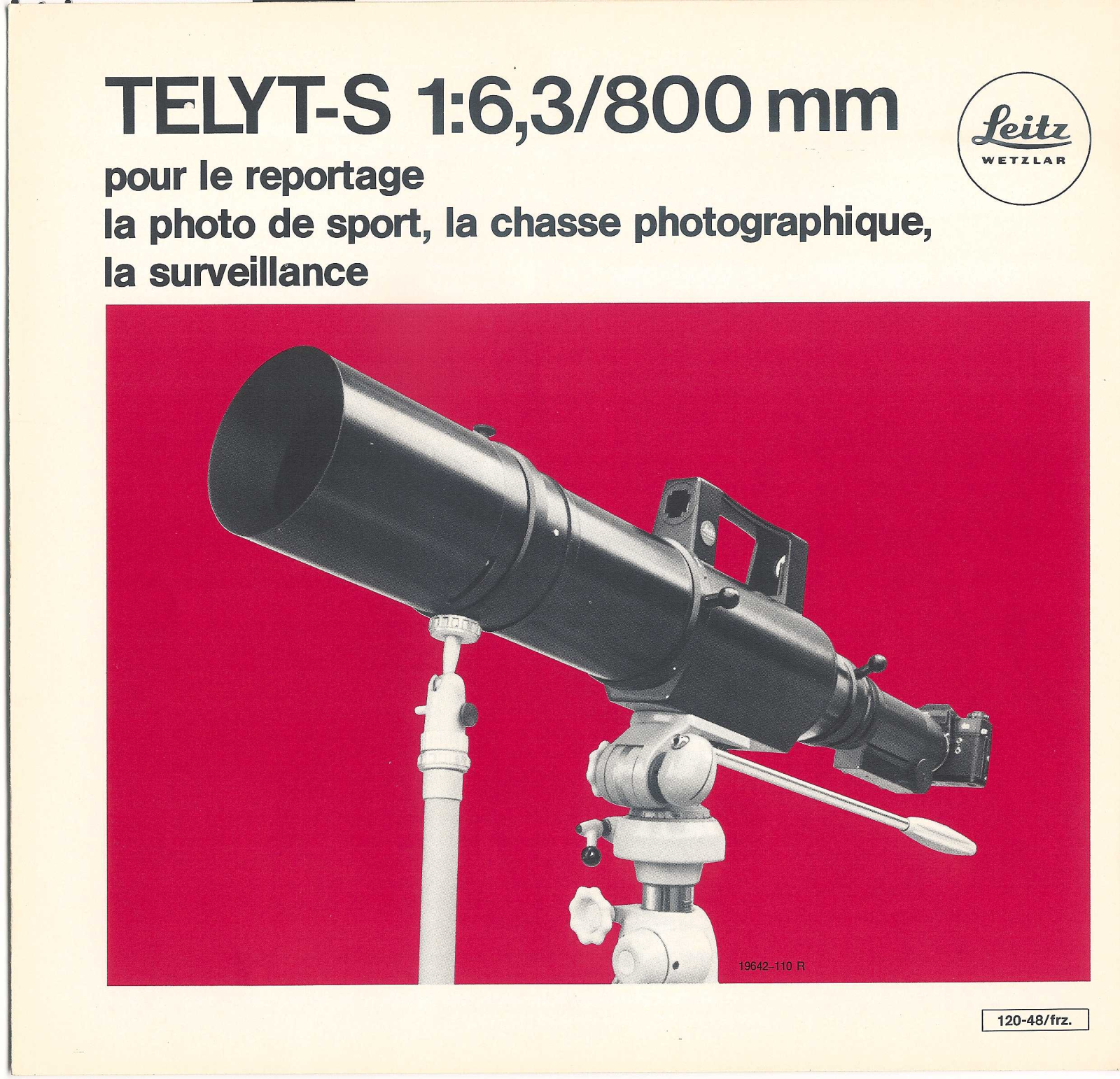 Leica TELYT-S 1-6.3 800MM User Manual