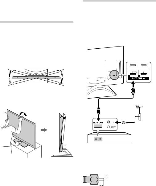 Sony XBR-55HX950, KDL-55HX850, KDL-46HX850 Setup Guide