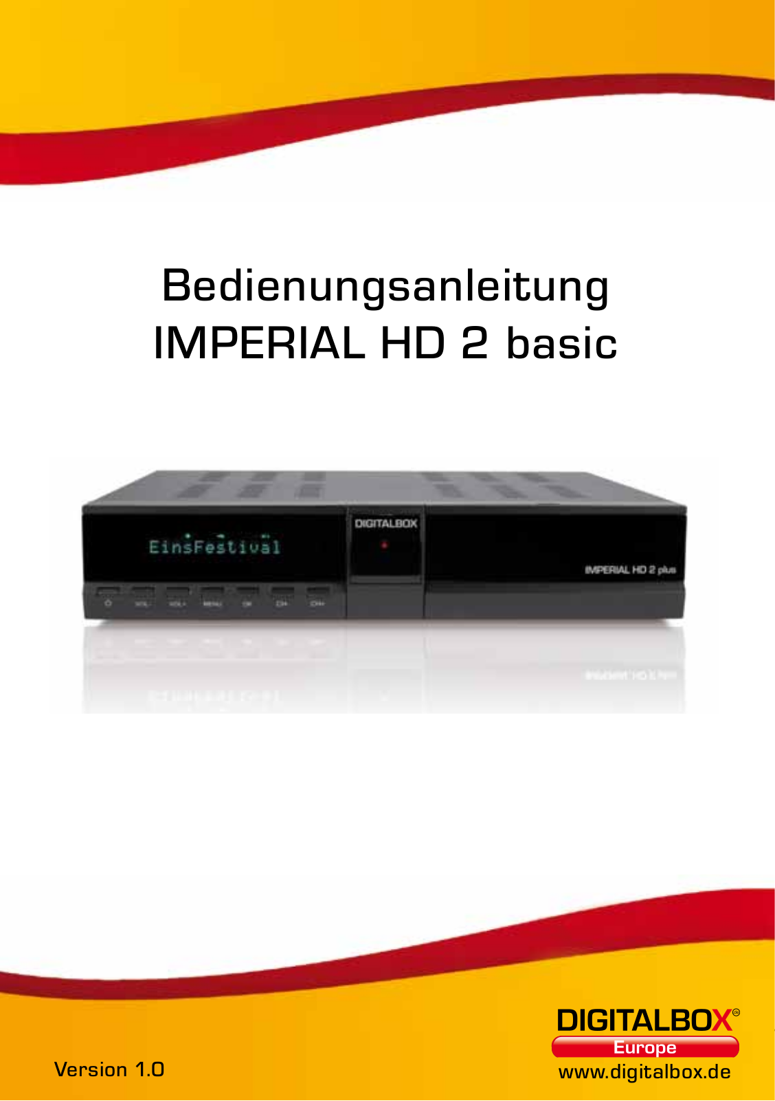 DigitalBox IMPERIAL HD 2 basic User manual