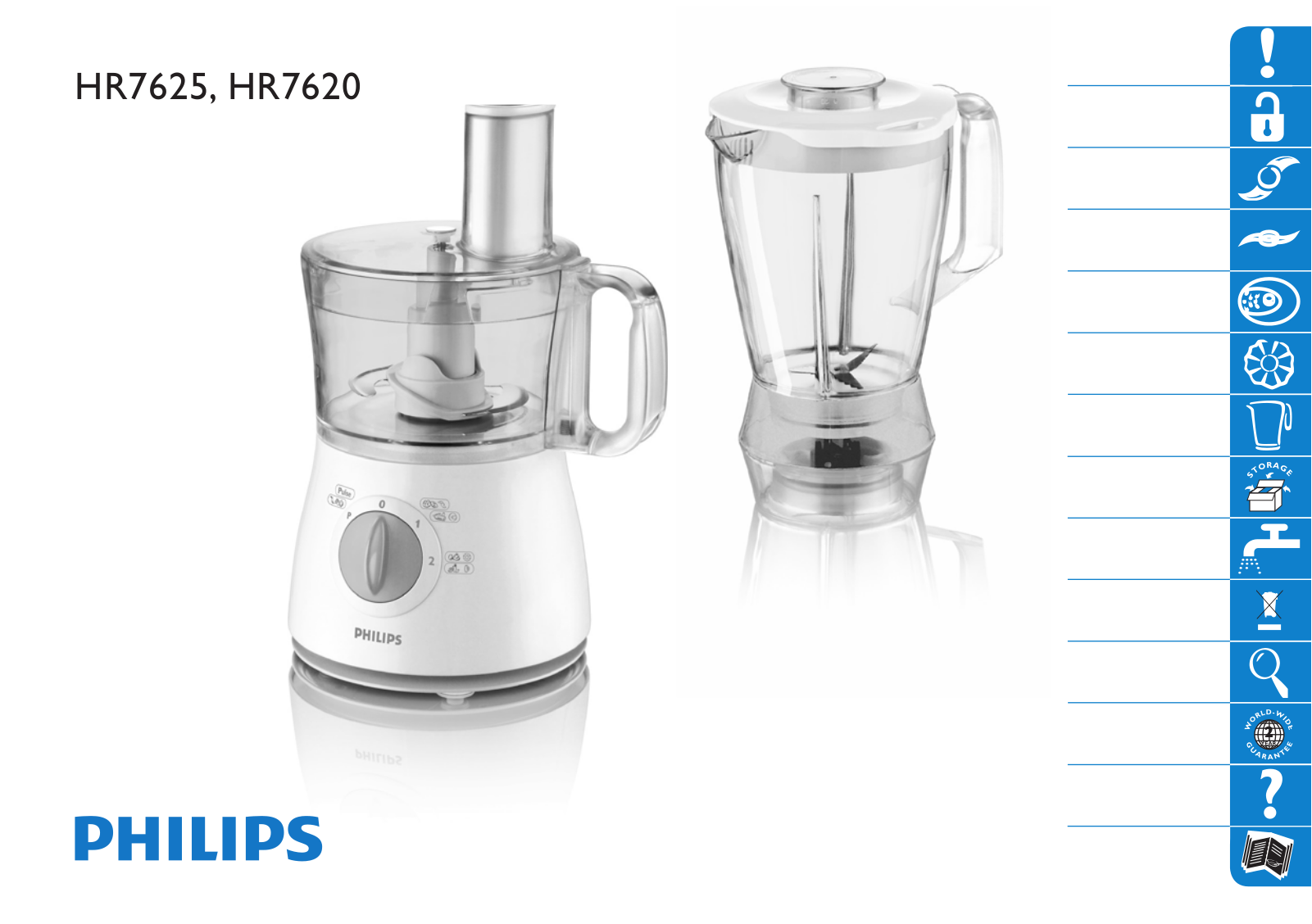 Philips HR7625, HR7620 User Guide