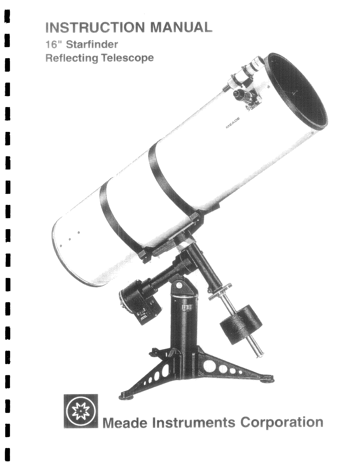 Meade 16 User Manual