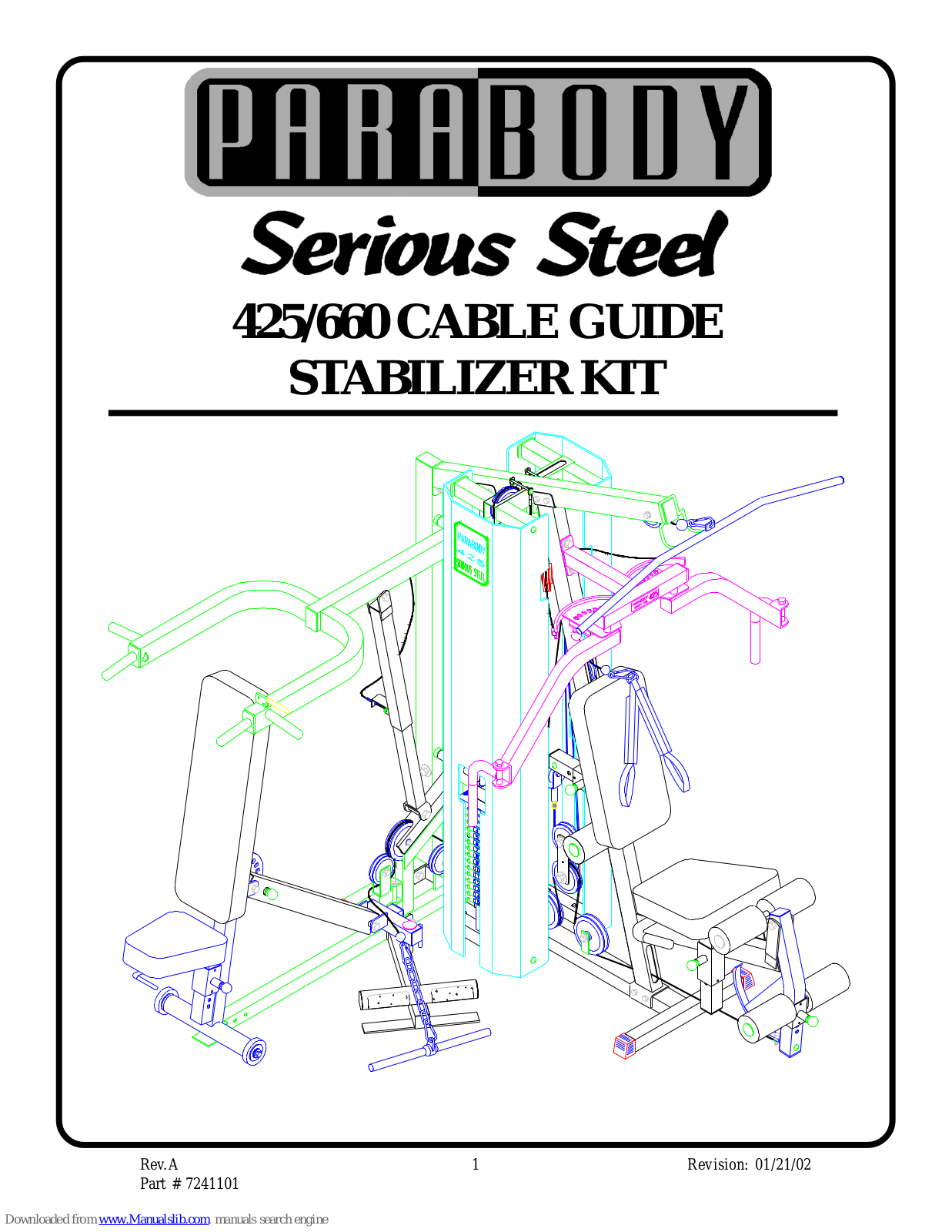 ParaBody 425/660, Serious Steel 425, Serious Steel 660 User Manual