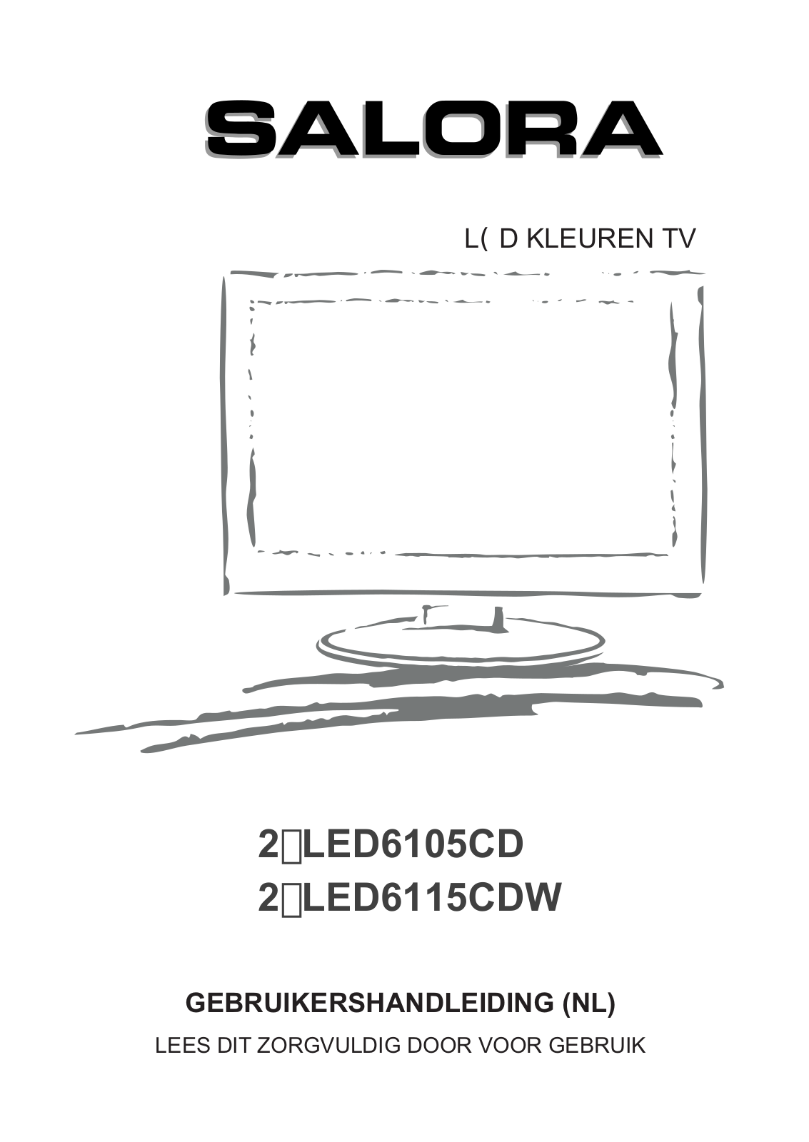 Salora 22LED6105CD User Manual