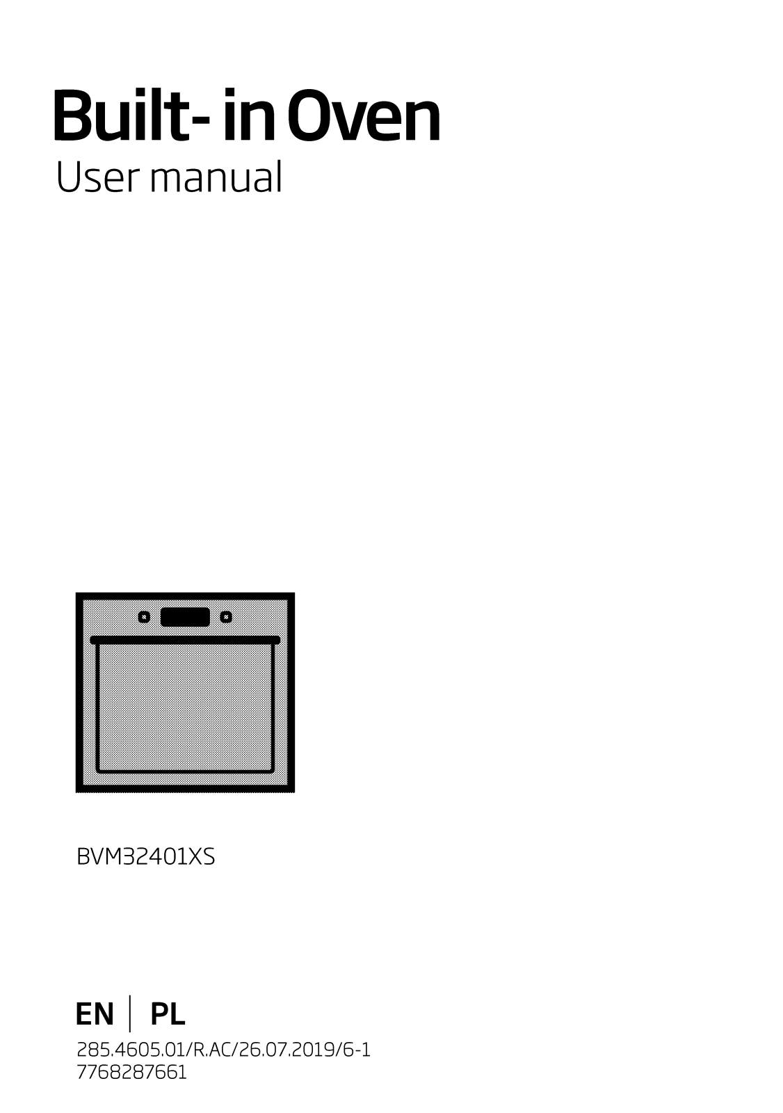 Beko BVM32401XS User manual