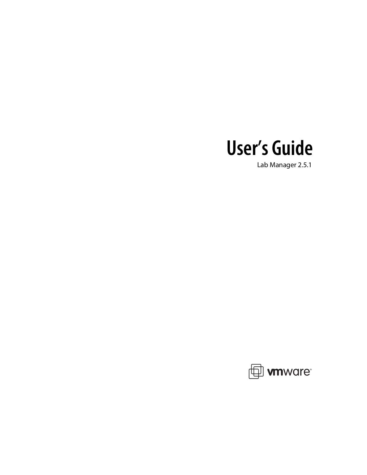 VMware vCenter Lab Manager - 2.5 User’s Guide