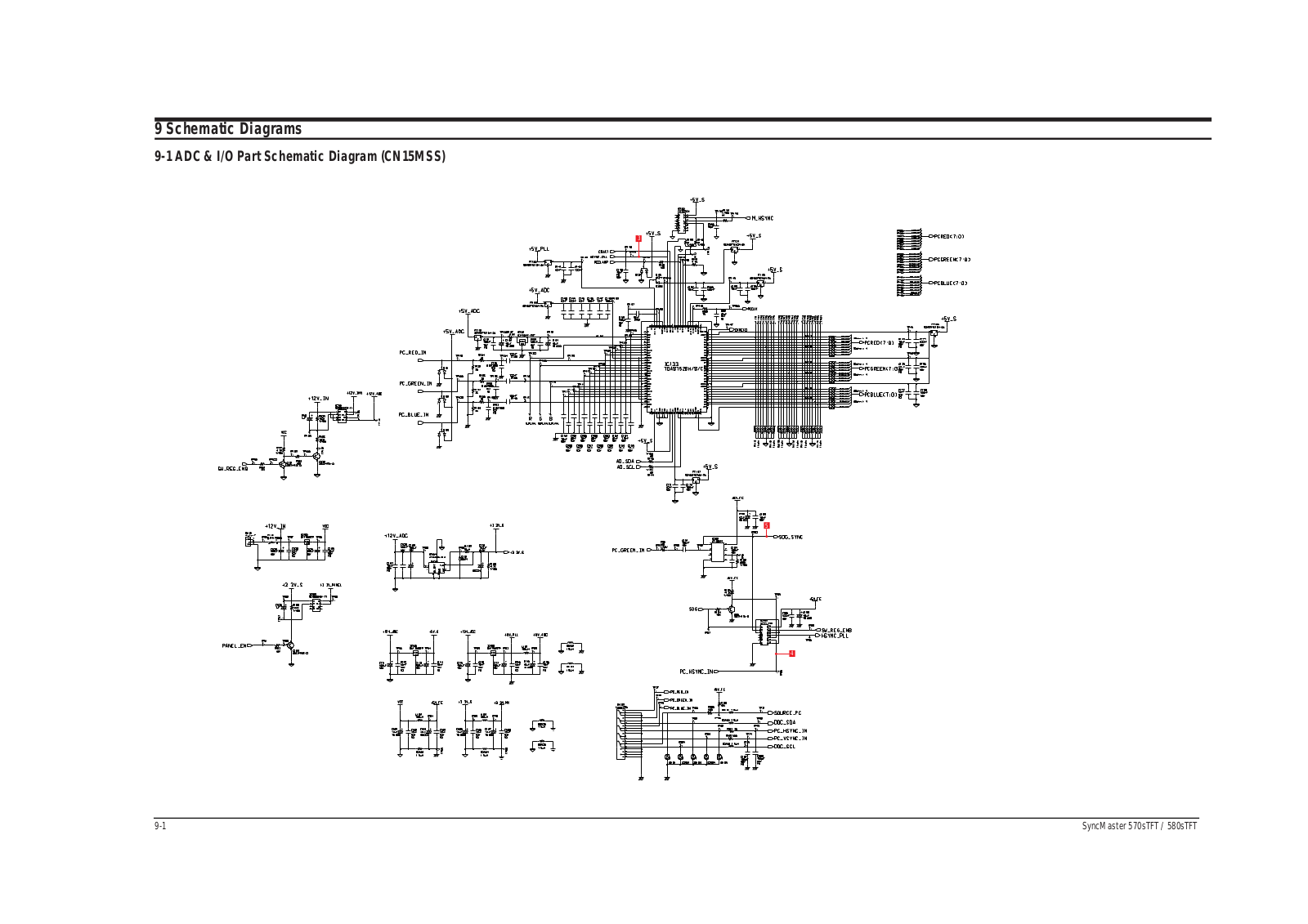 Samsung CN15MSAPN, CN15MSA, CN15MSAPSP, CN15MSAAN Schematics Diagram