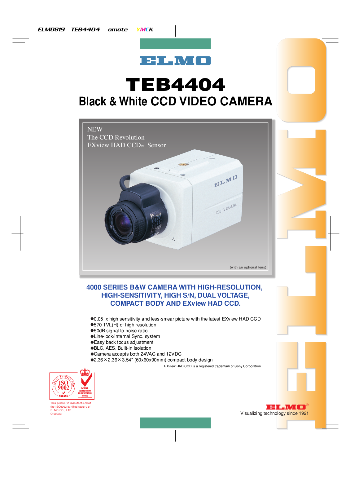 Elmo TEB4404 User Manual