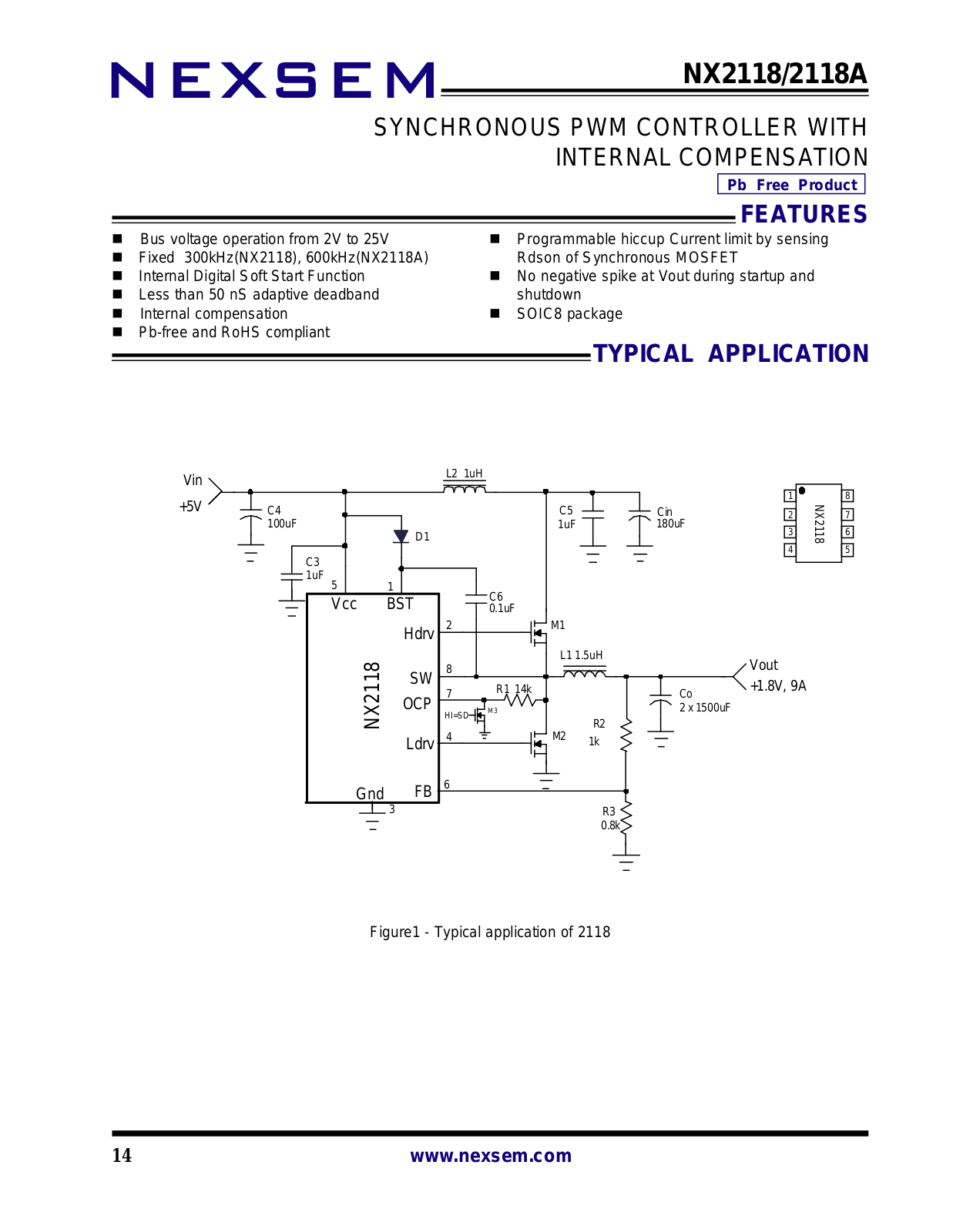 Datasheet nx2118ds Datasheets - ManualMachine.com