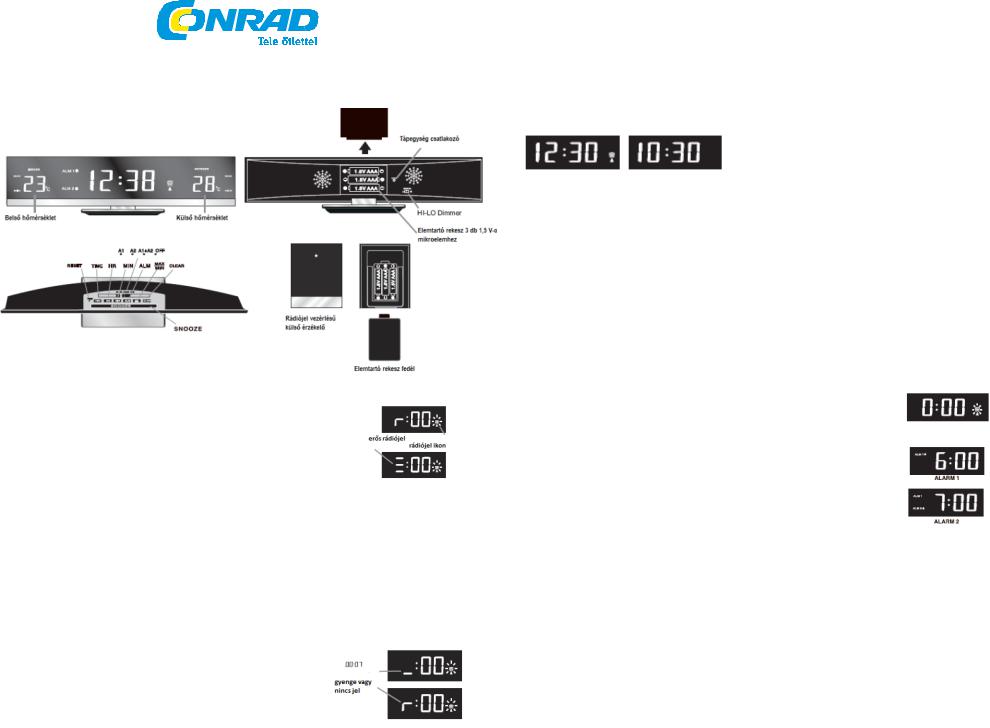 Techno Line WS6810 Instructions manual