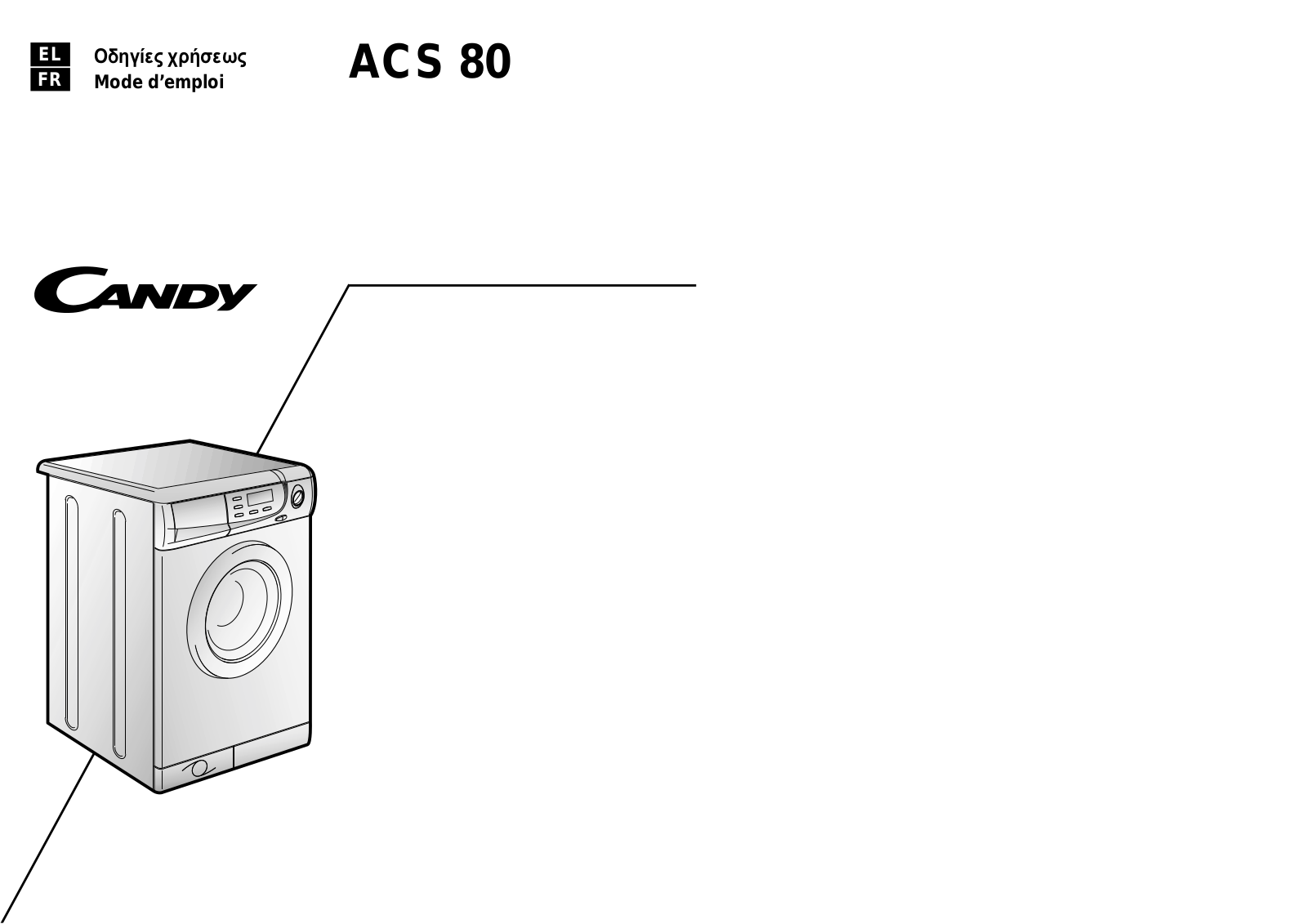 Candy ACS80 SY User Manual