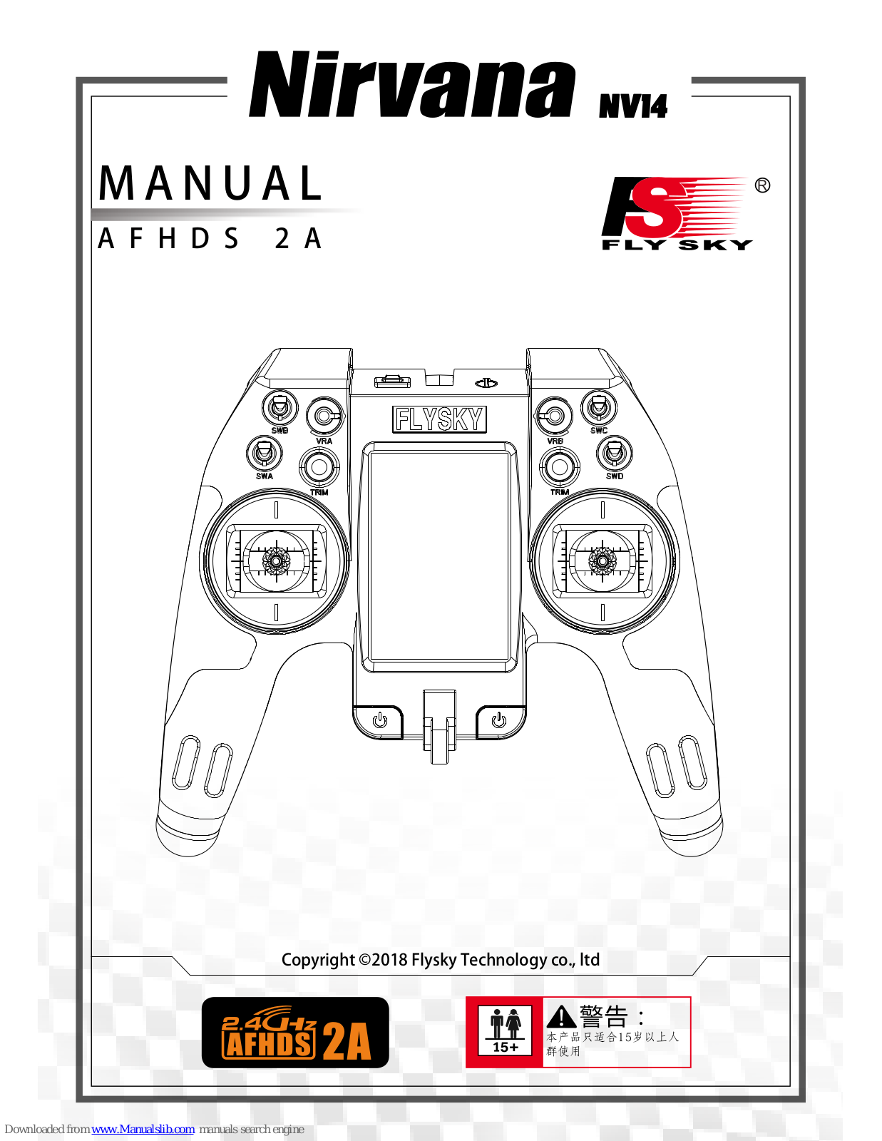 FlySky Nirvana NV14 User Manual