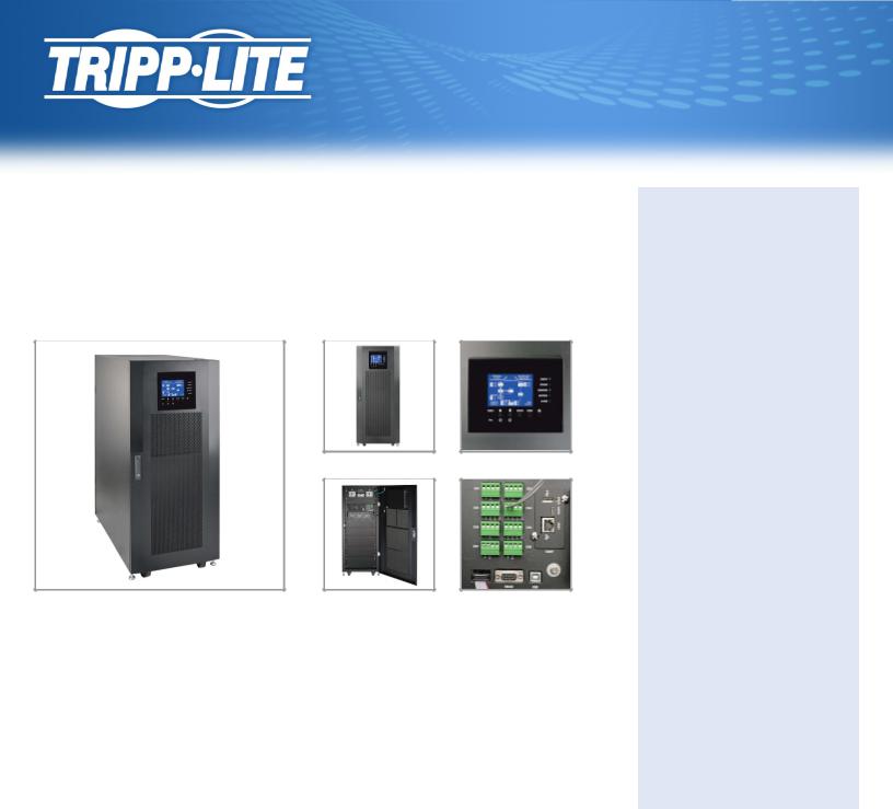 Tripp-Lite SV20KS1P0B Data Sheet