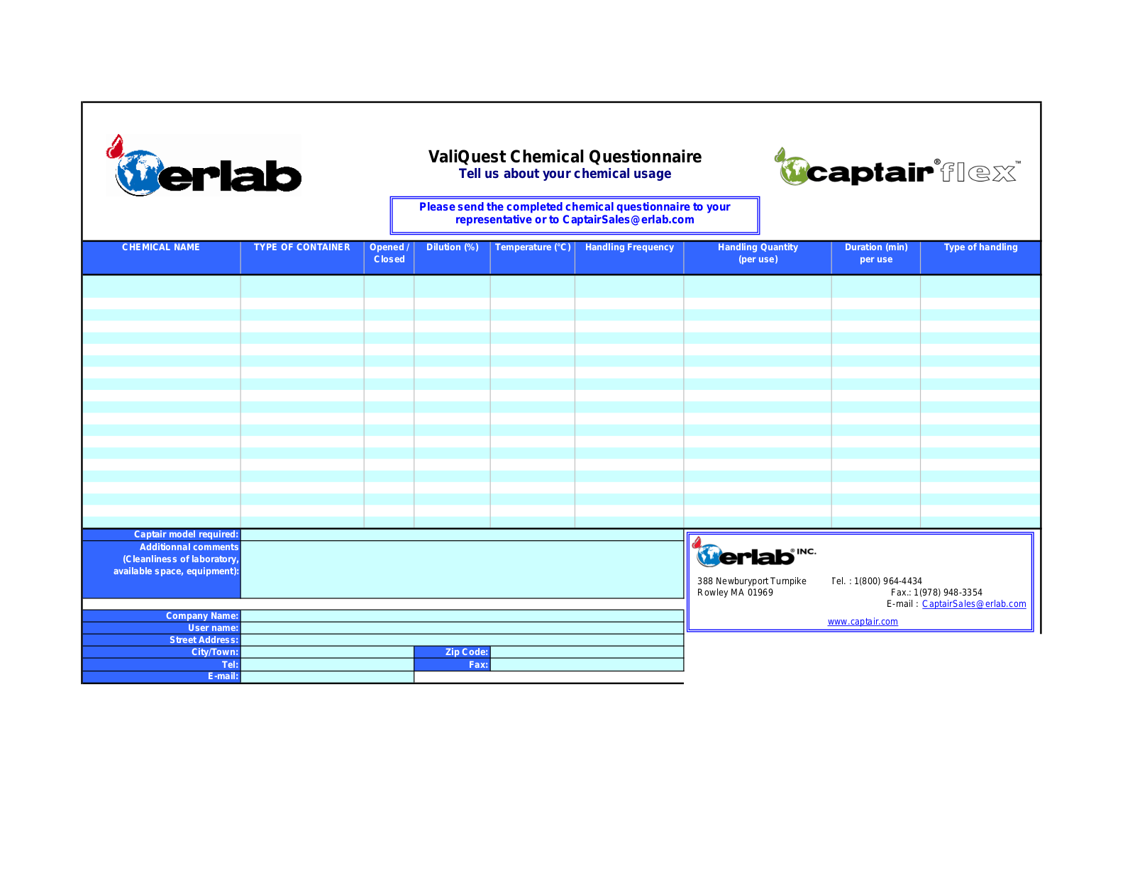 Labconco 180810001, 180810002, 180810000, 180610002, 180510000 Data Sheet