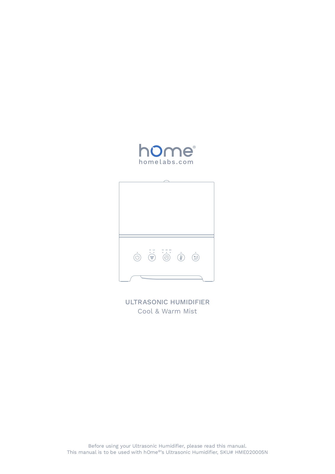 Home HME020005N User Manual