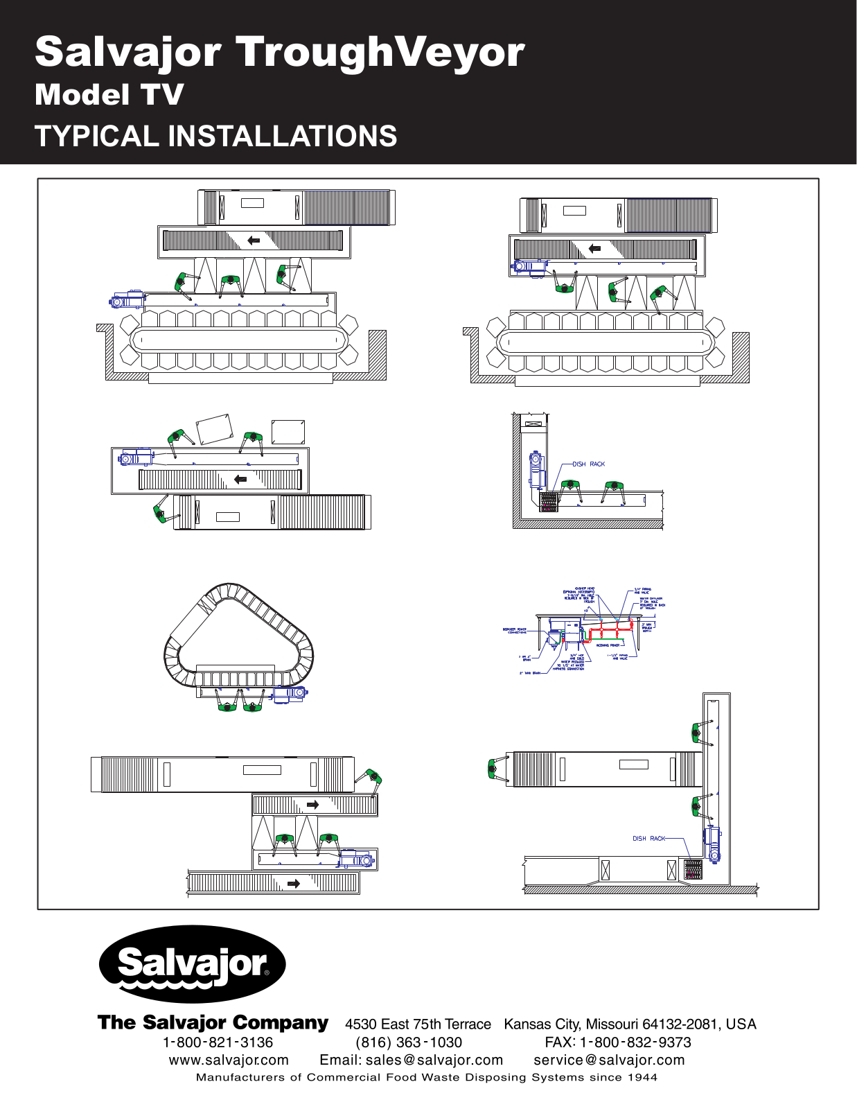 Salvajor TV Installation  Manual