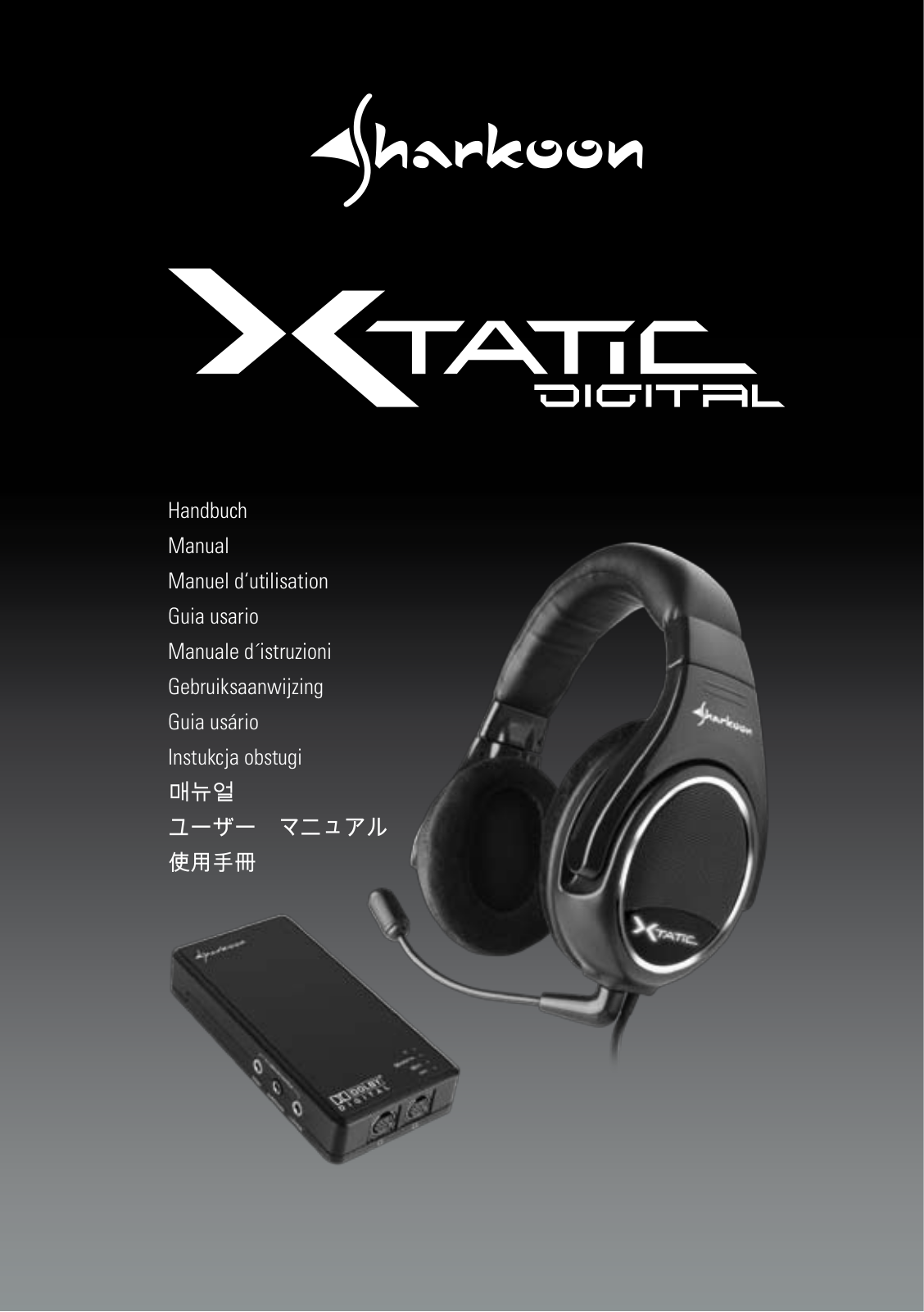 SHARKOON X-Tatic Digital, X-Tatic 5.1 User Manual