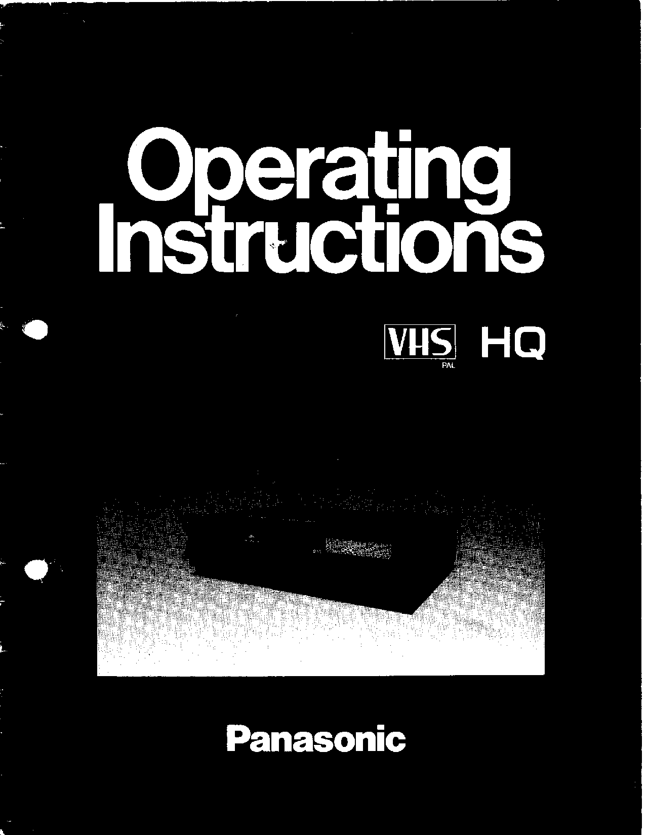 Panasonic NV-G10B User Manual
