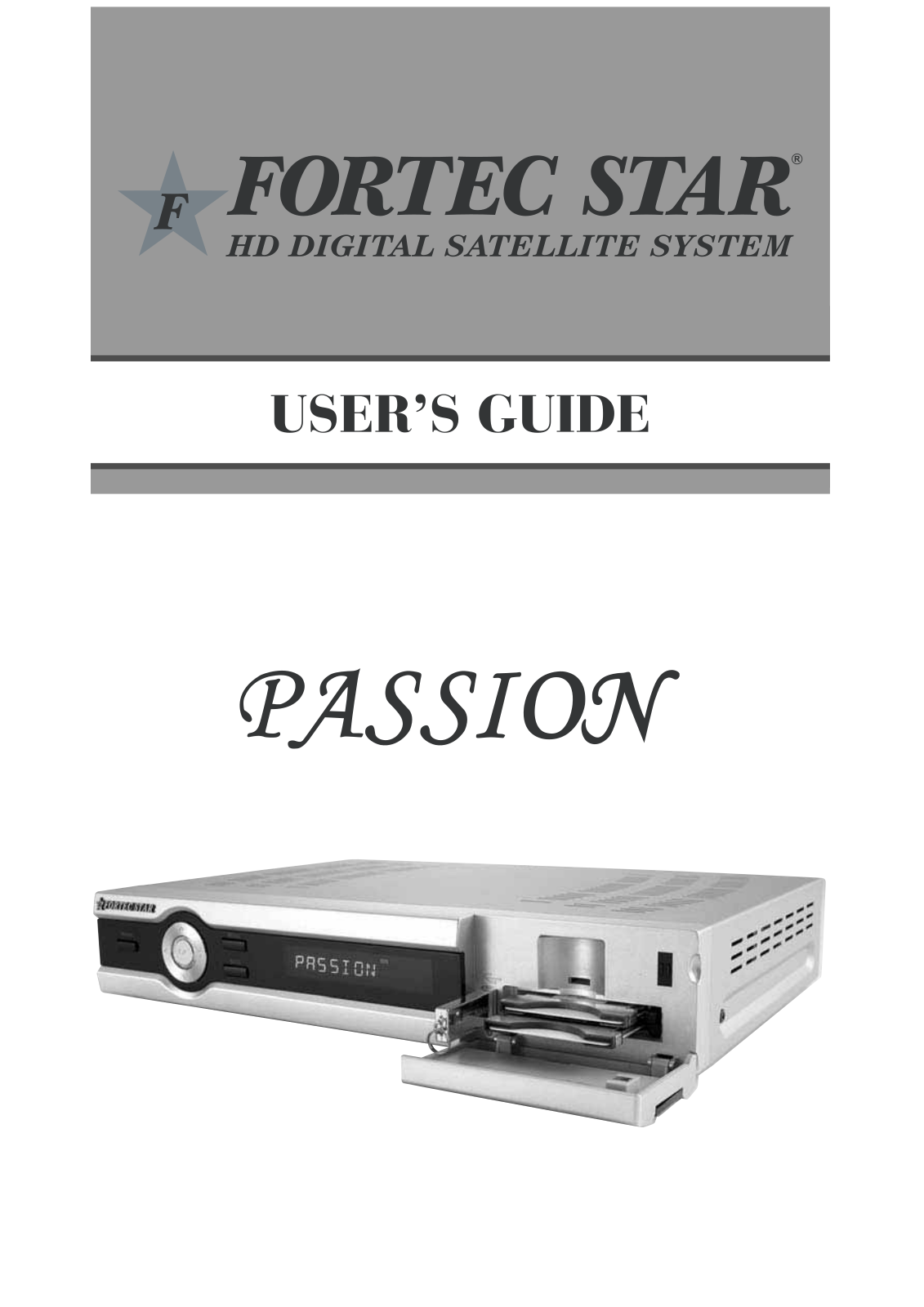 Fortec Passion User Manual