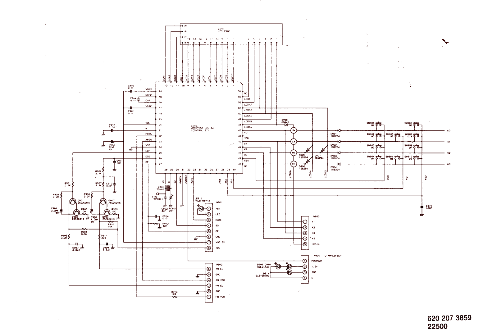 Fisher Radio PHW804RLO Schematic - ManualMachine.com