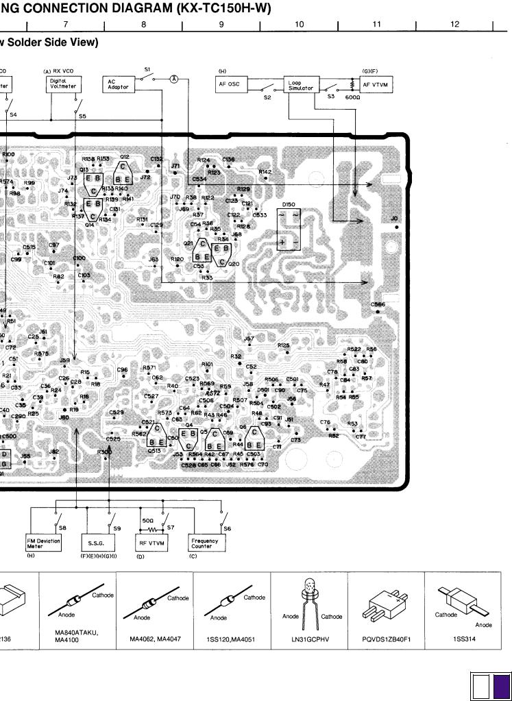 Panasonic KX-TC150R-W Service Manual