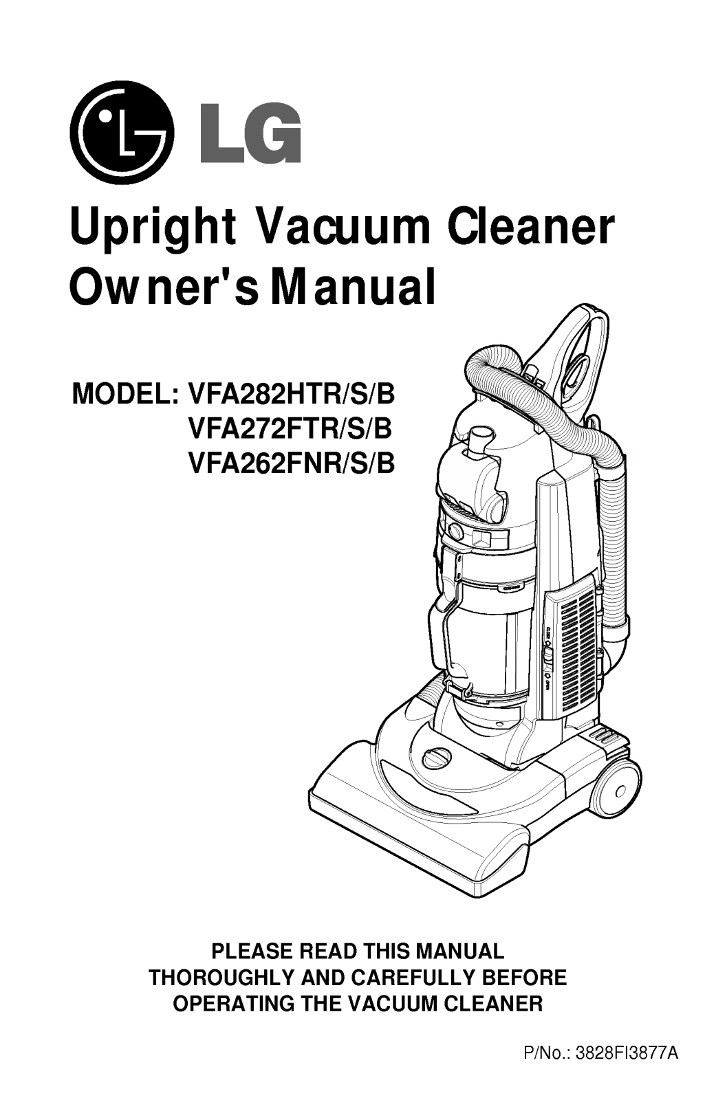 LG VFA272FTS, VFA272FTR, VFA262FNR User Manual