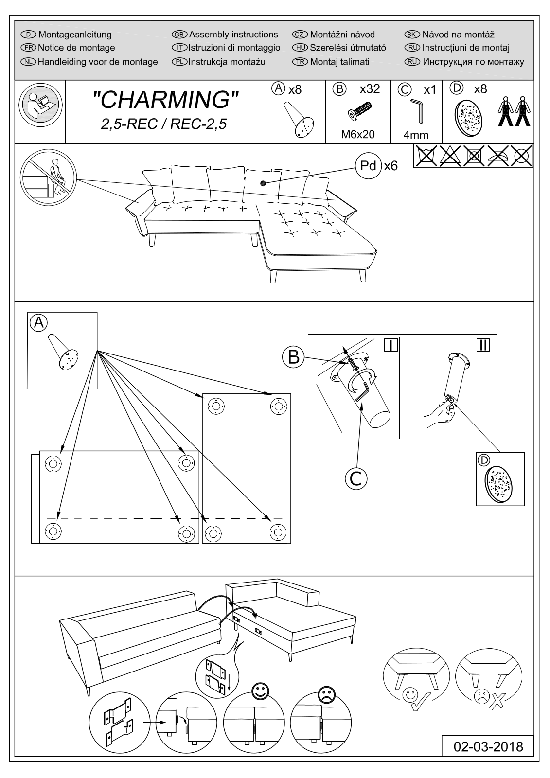 INOSIGN Charming Assembly instructions - ManualMachine.com