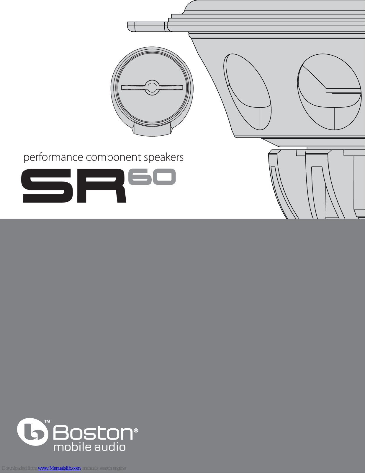 Boston Mobile Audio SR60 Quick Manual - ManualMachine.com