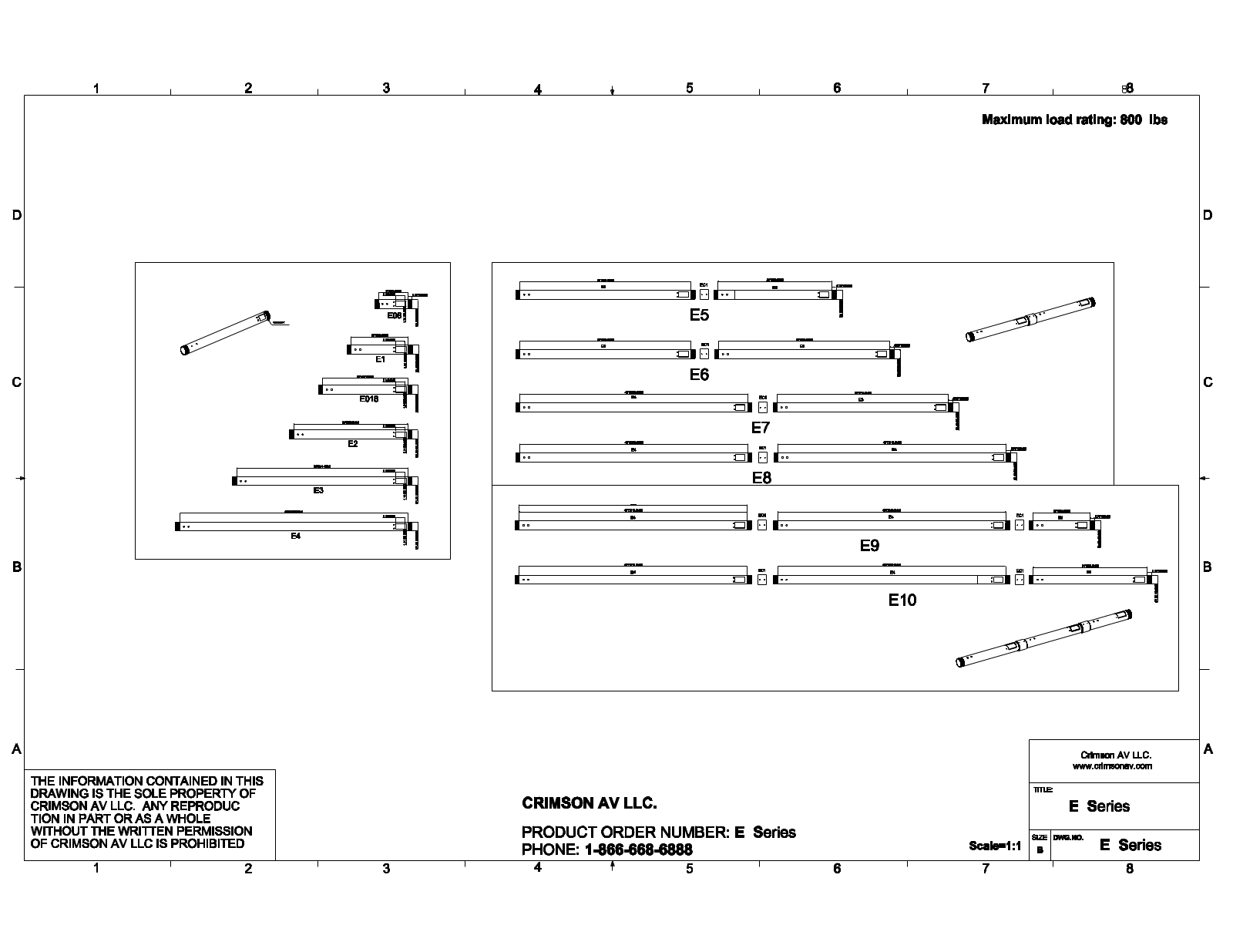 Crimson E10 Technical Drawing