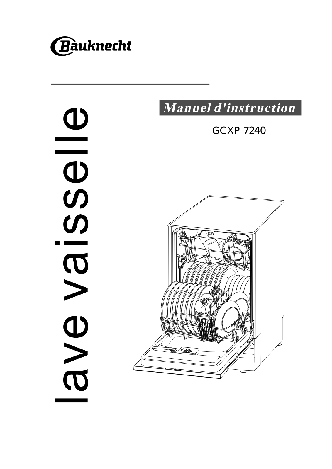 Whirlpool GCXP 7240 User Manual