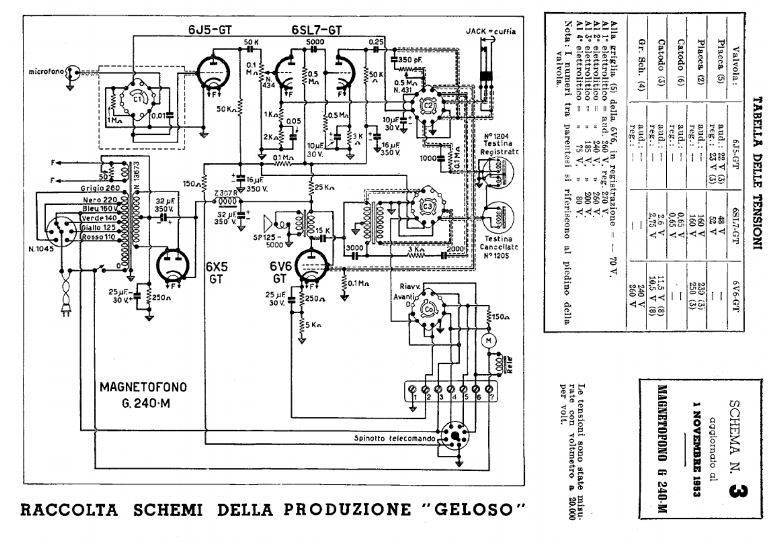 Geloso g240m schematic