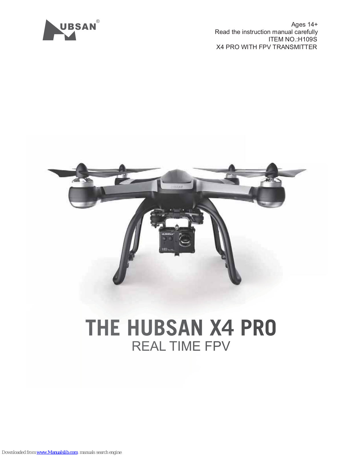 Hubsan X4 PRO User Manual