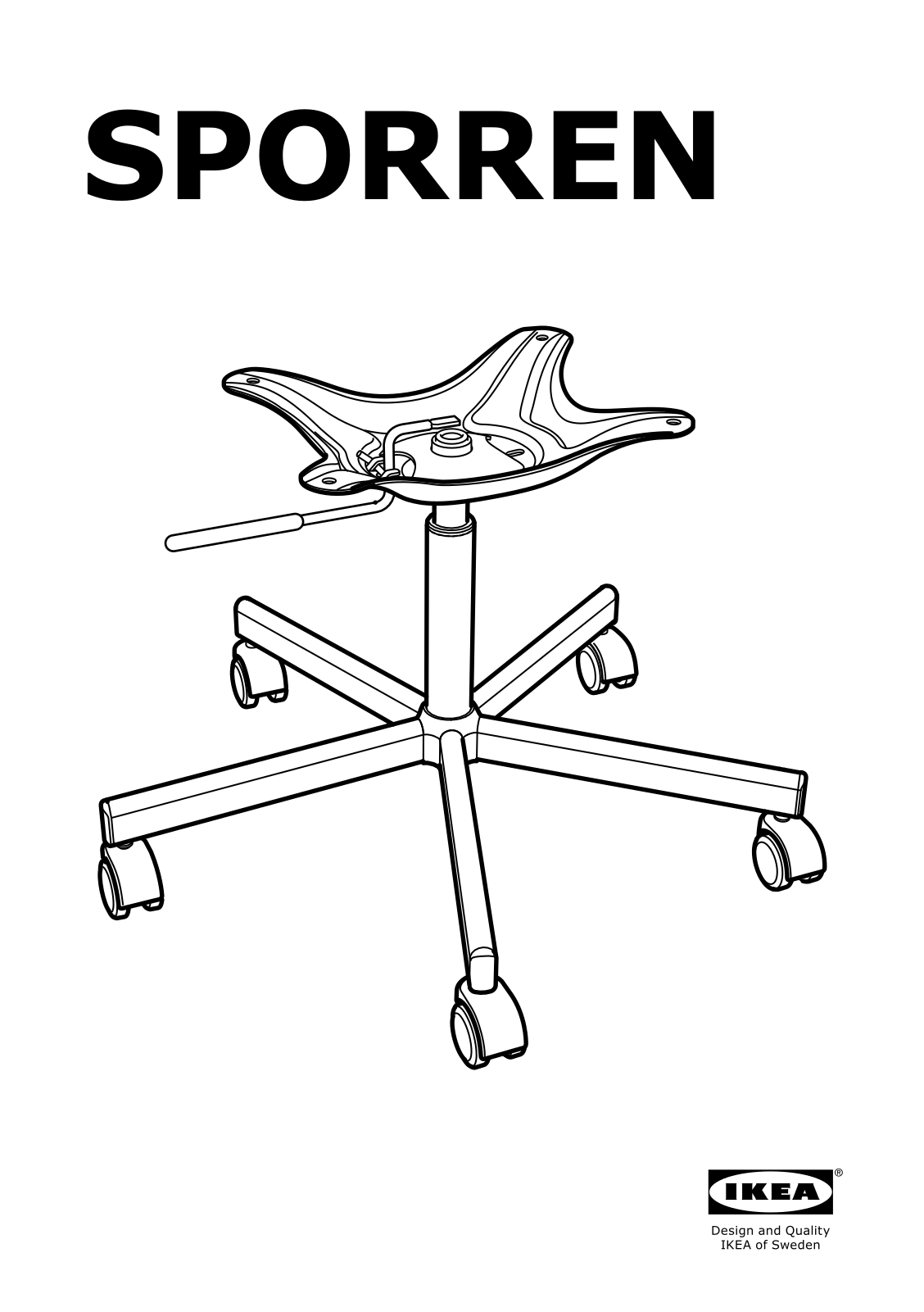 IKEA SPORREN User Manual