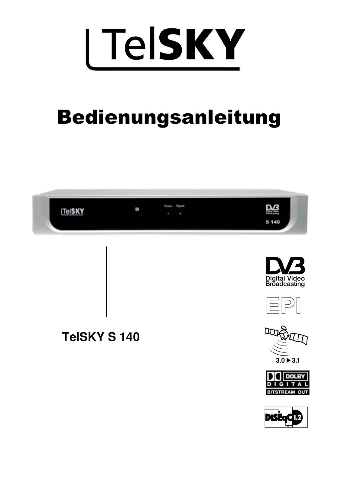 TelSky S 140 User guide