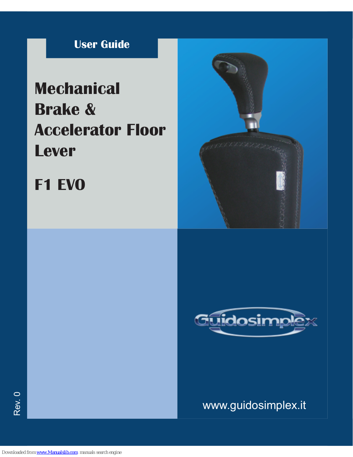 Guidosimplex F1 EVO User Manual - ManualMachine.com