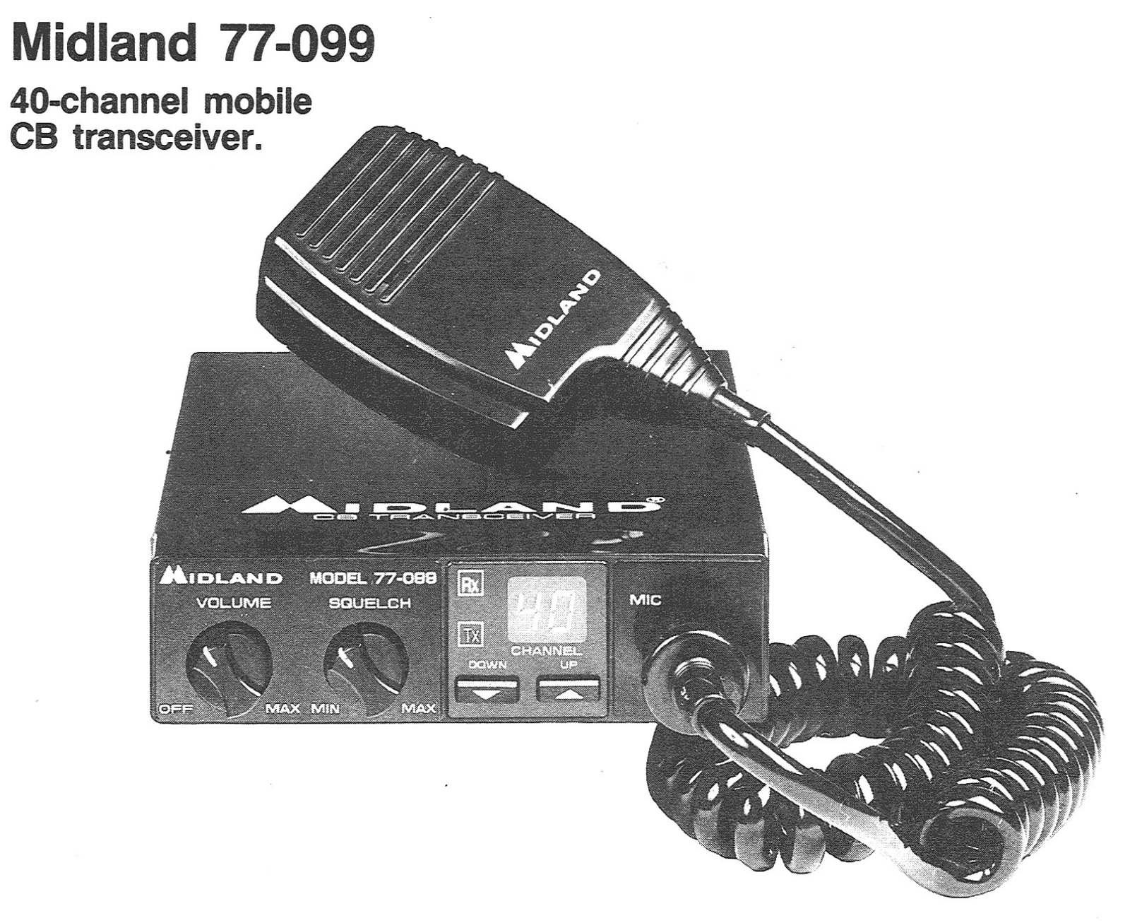 Midland 77-099 User Manual