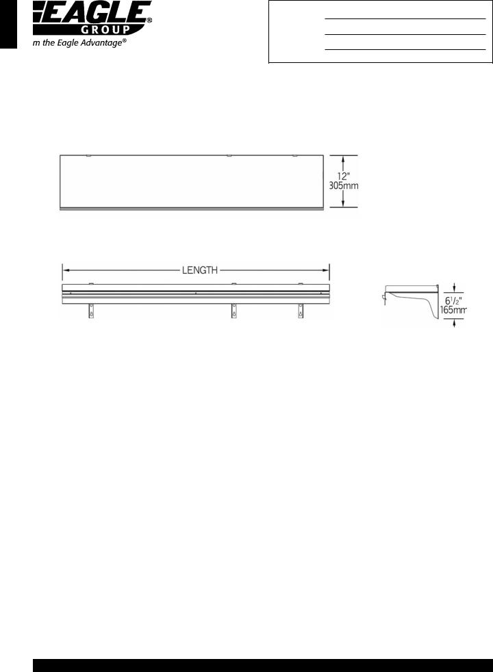 Eagle Group SWS1212TR-16/4 General Manual