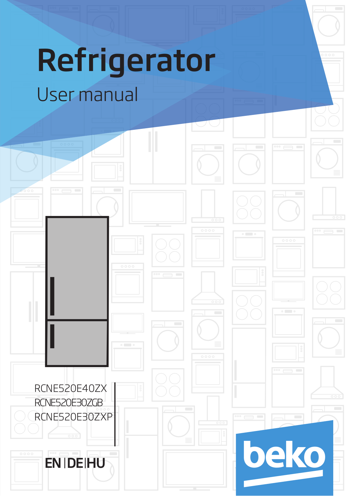 Beko RCNE520E40ZX User manual