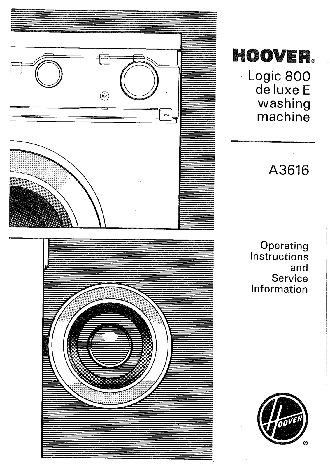 Hoover A3616 User Manual