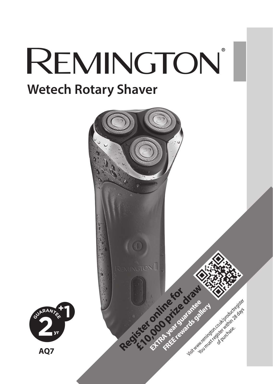 Remington AQ7 Instruction manual