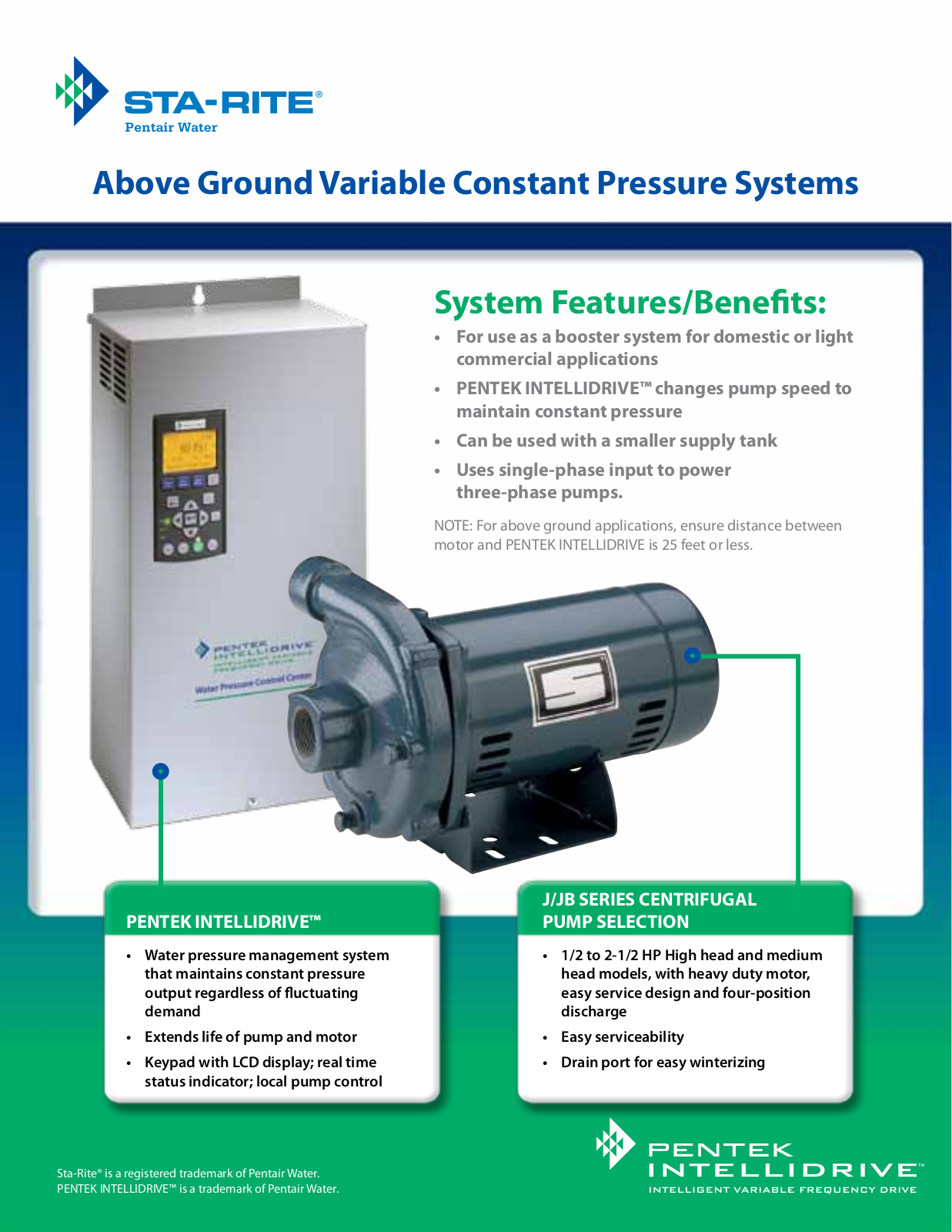 Sta-Rite JHC3 User Manual