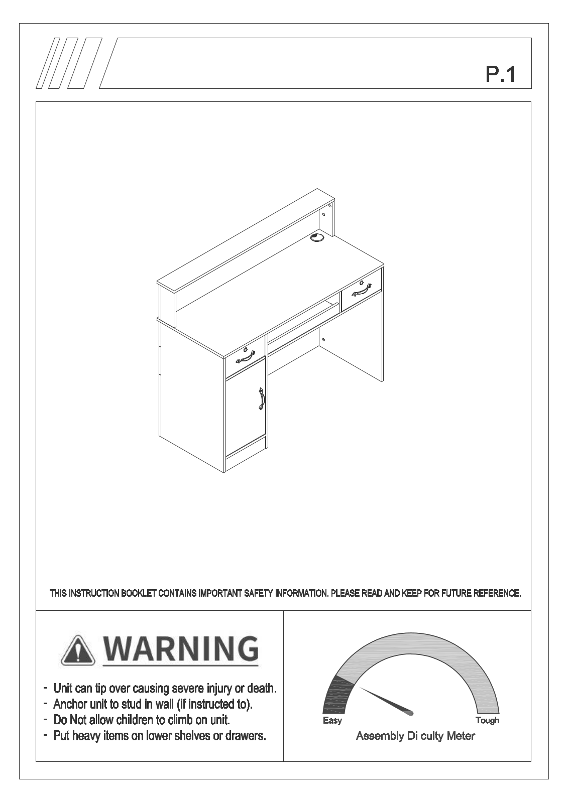Foundstone W008253081 Installation & Assembly - ManualMachine.com