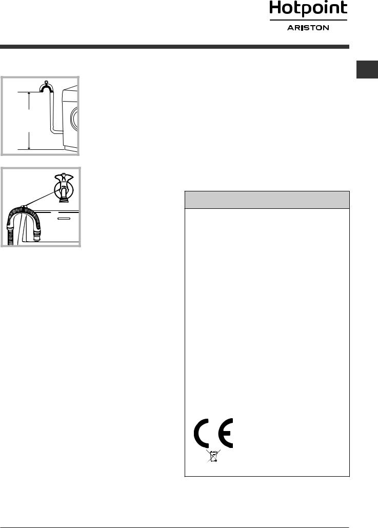 Hotpoint Ariston RPD 1146 DX TK User Manual