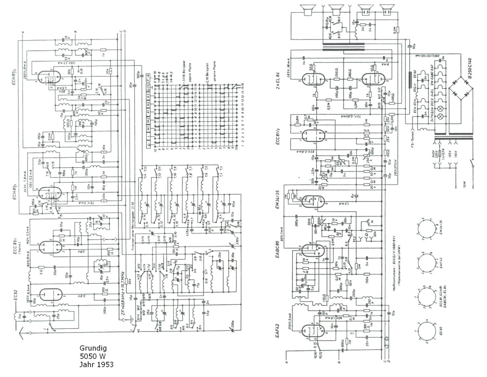 Graetz 5050 W Schematic