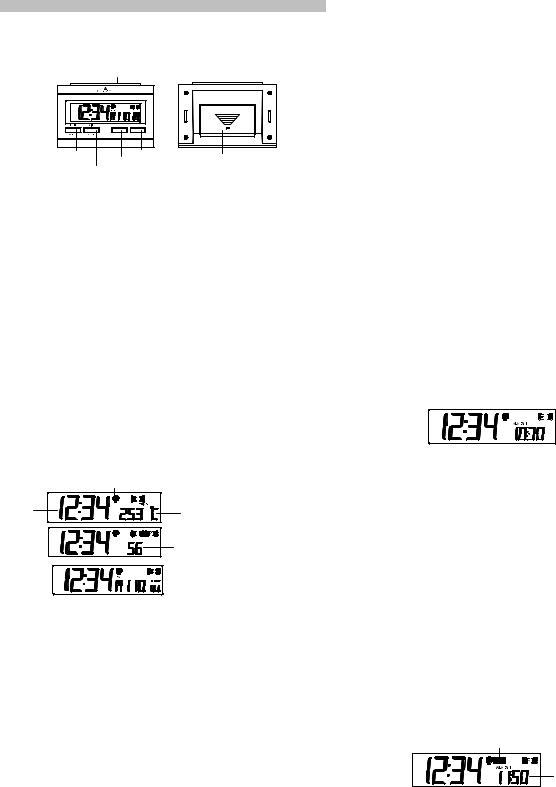 Techno Line MEMO ALARM CLOCK Operation Manual