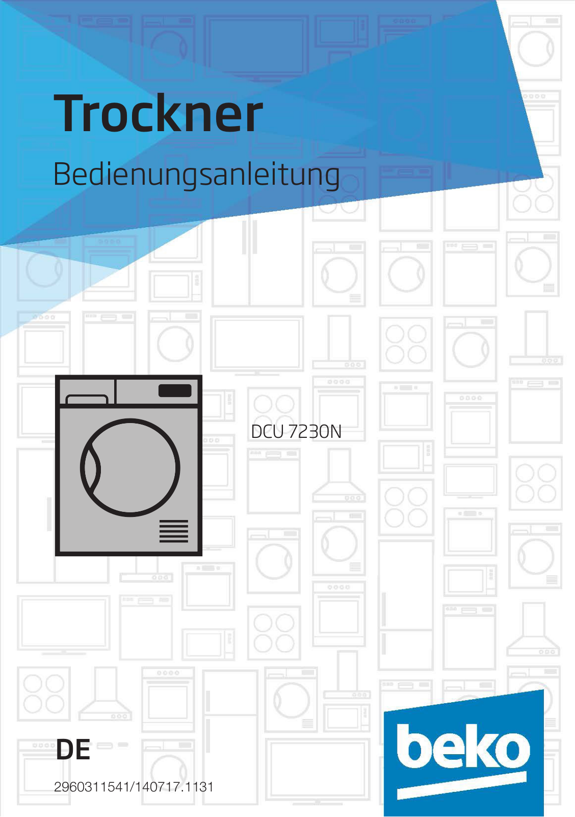 BEKO DCU 7230 N operation manual